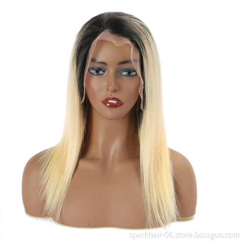 Wholesale Price Honey 613 Blonde Full Lace Wig Human Hair,14-40 Inch 613 Full Lace Wig,Long Hair Brazilian Blonde 613 Lace Wigs